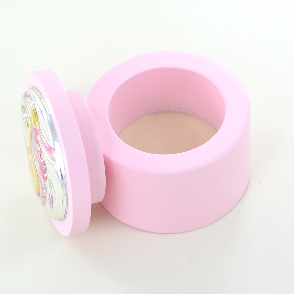 Set Di Scatole Per Ricordi Del Primo Dente E Ricciolo Di Bambino, 5,5 X 4,1 X 8 Cm, Struttura In Lega, Scatola Per Denti, Argento, Morbida Parete Interna, Decorazione Per - 11