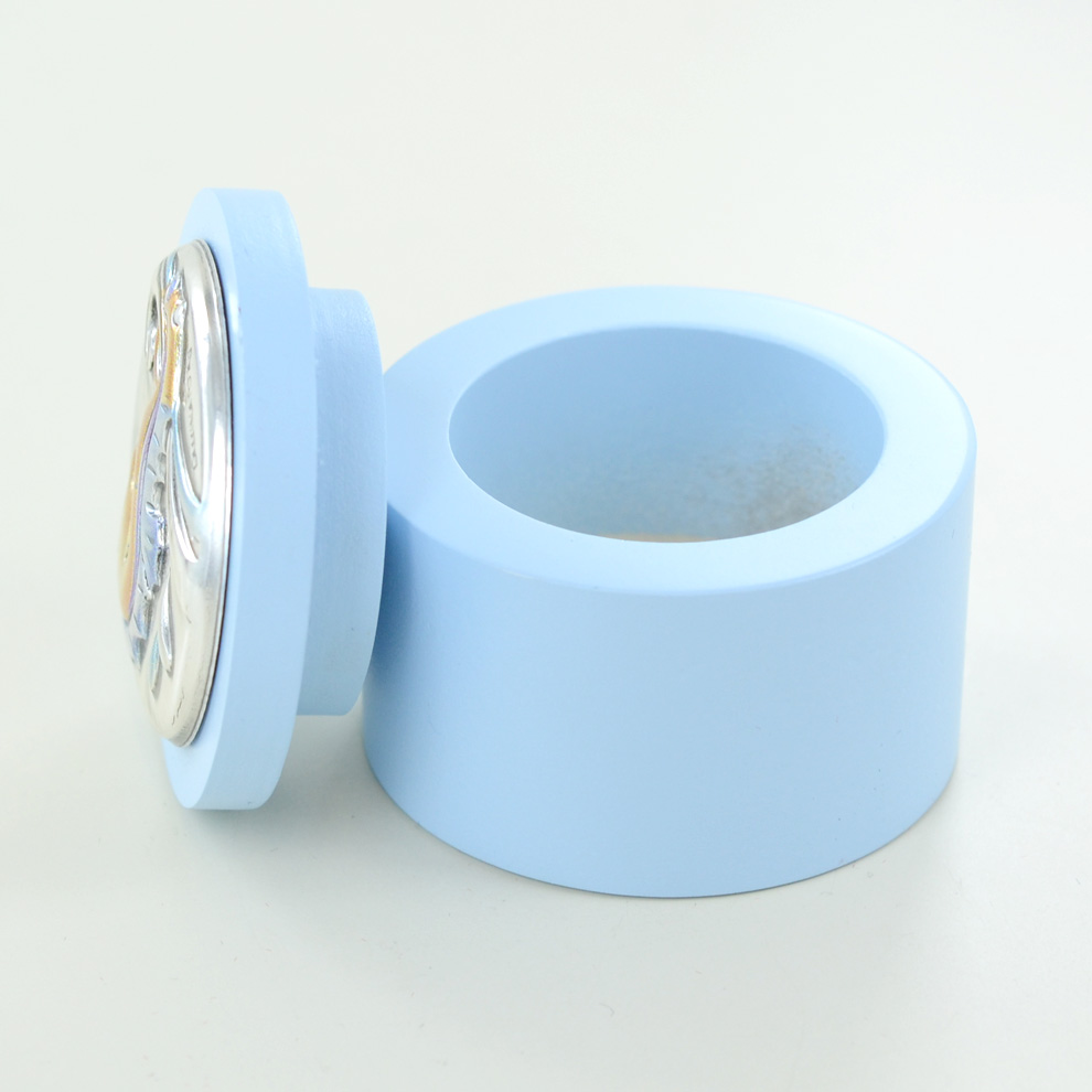 Scatola Portadenti A Forma Di Scarpa Argentata Con Incisione | Regalo Battesimo Per Dentino Da Latte